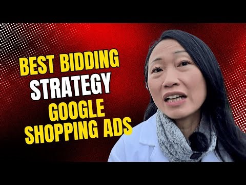 Best bid strategy for Google Shopping campaigns
