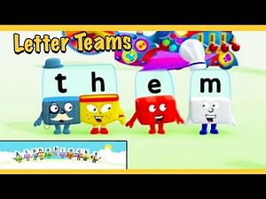 Alphablocks - Word Magic "TH-E-M" (Yellow Level Step 8)