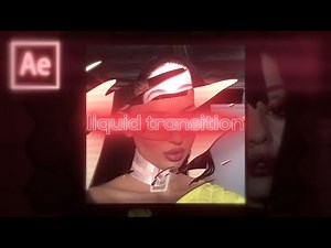 liquid transition | after effects tutorial