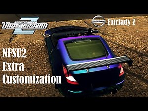 NFSU2 Extra Customization | Nissan Fairlady Z |