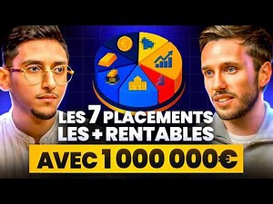 7 meilleurs placements pour investir 1 million € en 2026 (+ exemples de portefeuille)