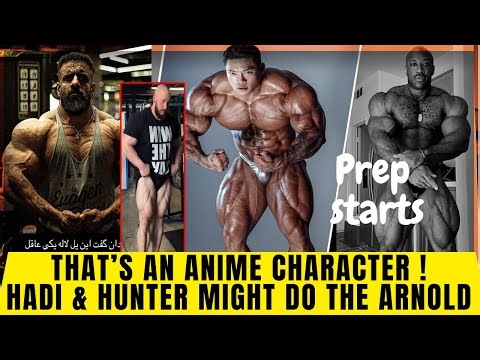 A real life cartoon Character in bodybuilding +Hadi might do the Arnold + Hunter is coming back fast
