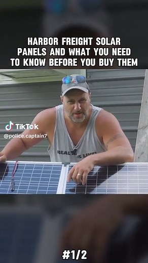 Harbor Freight Solar Panels and WHAT YOU NEED TO KNOW before you buy them #solar #solarpower #solarsystem #solarlights #harbor #harborfreight
