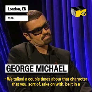 33K views · 3 comments | It's #PrideMonth and we're celebrating queer icons like @George Michael! Back in 1996, he spoke with us about the differences between his persona and self, and his vulnerability underneath it all. ❤️ | MTV News | Facebook