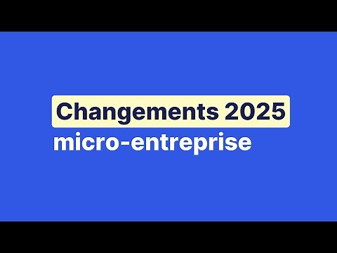 Micro-entreprise 2025 : Les 5 gros changements à connaître (seuils TVA, hausse cotisations, SAP...)