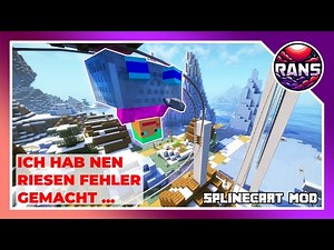 So BAUST du die besten ACHTERBAHNEN! | Minecraft SPLINECART Mod