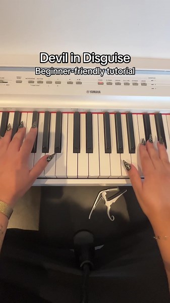 Devil in Disguise: Beginner-Friendly Piano Tutorial