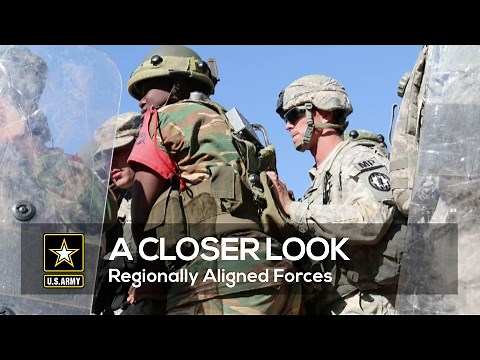 A Closer Look Regionally Aligned Forces