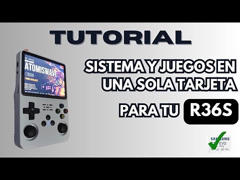 👉 R36S - GAMES and SYSTEM on a single microSD card [TUTORIAL]