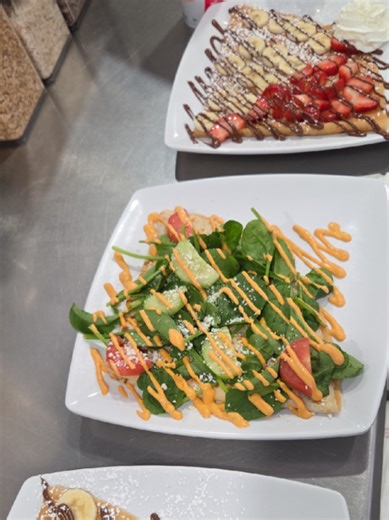 Delicious Nutella & Spinach Crepes in Phoenix