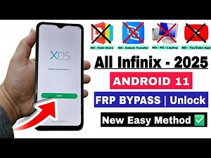 All Infinix FRP Bypass Android 11 New Method 2025 | X688B/X657B/X6611B Google Account Unlock - NO PC