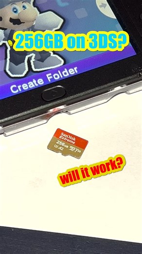 EvanTetro | 256GB on 3DS? | Instagram