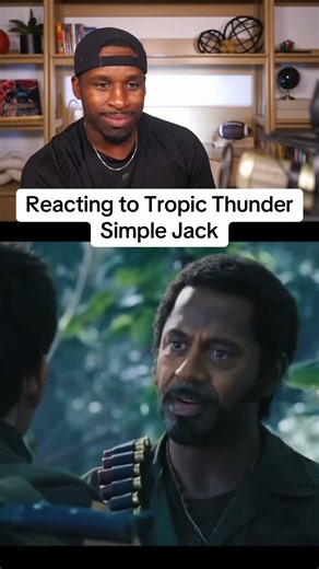 Reacting to Tropic Thunder Simple Jack