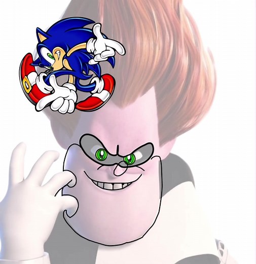 clock strikes twelve midnight arrives #fyp #animation #sonicthehedgehog #editing #clockstrikestwelvemidnightarrives