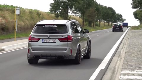 Porsche shows its speed on public road