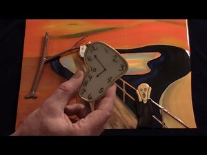 3D Wall Sculpture of Salvador Dali's The Persistence of Memory and Edvard Munch's The Scream
