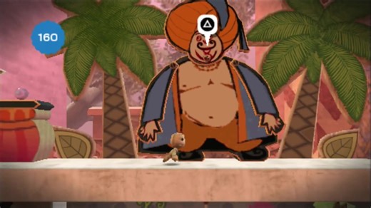 动作冒险游戏《小小大星球》PSP版，90分钟速通