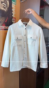 Emboss print imported fabric shacket 350 gsm | HEEMS