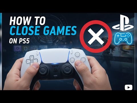How To Close Games On PS5 | Easy Guide