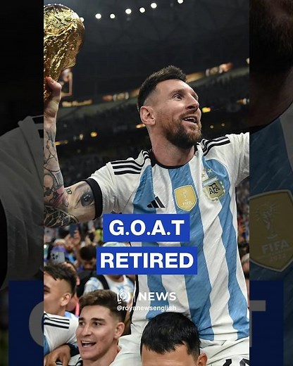 Lionel Messi announces retirement from Argentina national team