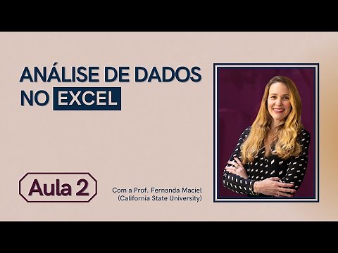Análise de Dados no Excel - Aula 2 (Histograma) - Estatística | Prof. Fernanda Maciel