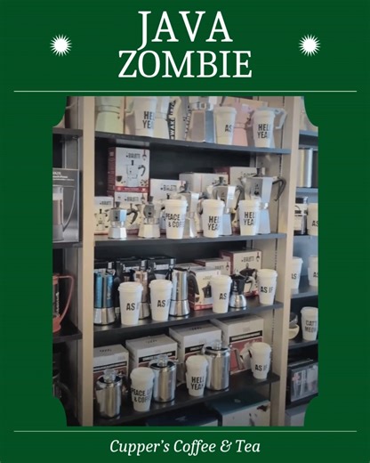 Java Zombie is only available for a few more days. Get it before it's gone. | Cupper's Coffee & Tea | Facebook
