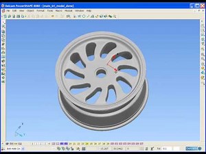 PowerShape Wheel Demo - Stage 3 - Re-Engineering