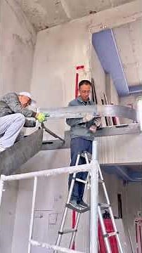 Building stairs this way saves time and effort