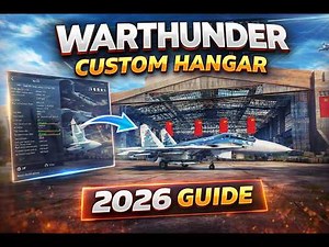 WarThunder Custom Hangar Tutorial (2026 Working Guide) | Custom Hangar Tutorial PC (Step-by-Step).