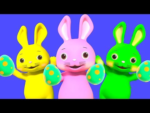 Happy Easter! Rainbow Hopping Bunnies🌈🐰