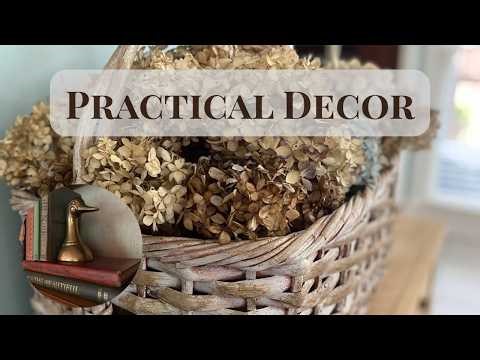 Practical Decorations For A Cozy Collected Home || Home Decor Inspiration || Decorating On A Budget