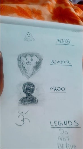 bhoot wala drawing noob vs pro 😡#bhootwala #darwing