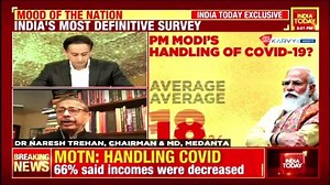 6.2K views · 27 reactions | #Exclusive | PM Narendra Modi did an outstanding job, says Dr Naresh Trehan of Medanta. Congress spokesperson Dr. Ajoy Kumar shares his views. #MoodOfTheNation LIVE with Rahul Kanwal & Rajdeep Sardesai | India Today | Facebook