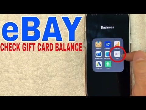 ✅ How To Check eBay Gift Card Balance 🔴