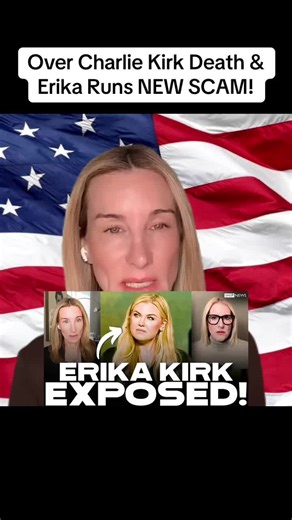 Over Charlie Kirk Death & Erika Runs NEW SCAM! #podcast #usa #new #charliekirk #viral