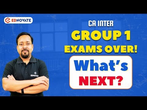 CA Inter Group 1 is History ✅ What's the Strategy to Crack Group 2 💥 Jan 2026?