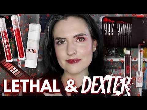 Lethal Cosmetics + Dexter Collection Review | Swatches, Comparisons, & Tutorial