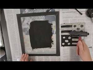 How to roll ink - Lino printing demonstration