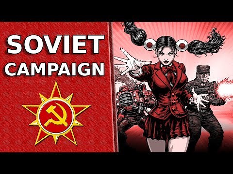 Red Alert 3 Uprising - Full Soviet Campaign Playthrough - Hard Difficulty