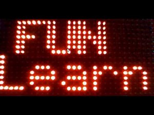 Demo apps on #stm32 for LED display #Atollic,#P10Display,#P10,#DMD,#Arduino,#Microcontroller