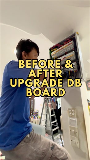 Beban elektrik bertambah atau nak tambah litar baru boleh upgrade DB Board ⚡️ Daripada yang kecil pada Db Board besar yang ada cukup ruang untuk MCB. #wiremansendayan #orangapipakarelektrik #orangapiwiringrumah #orangapiinspection #orangapisafetyfirst | Orang Api