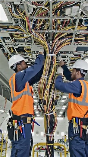 Watch 3 Million Parts Come Together as One Plane #airbus #MechanicalGlowUp #engineering