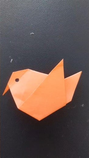Easy Origami Bird for Kids 🐦 | Paper Folding in 60 Seconds