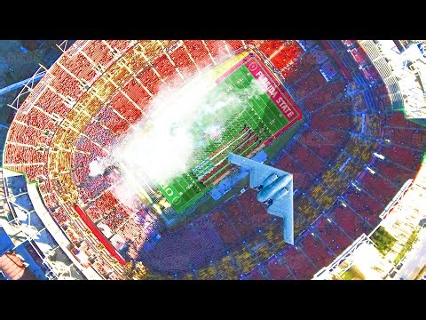 アメリカスーパーボウルで行われる儀礼飛行の裏にある優れたロジスティクス