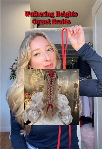 Wuthering Heights Inspired Corset Braids Tutorial