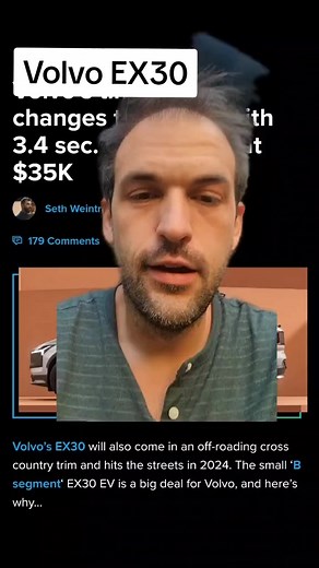 quick overview of the Volvo EX30 and why I think Volvo knocked it out of the park #volvo #ex30 #volvoev #electricvehicle #evnews #carnews#greenscreen | Zoee poppyy | Facebook