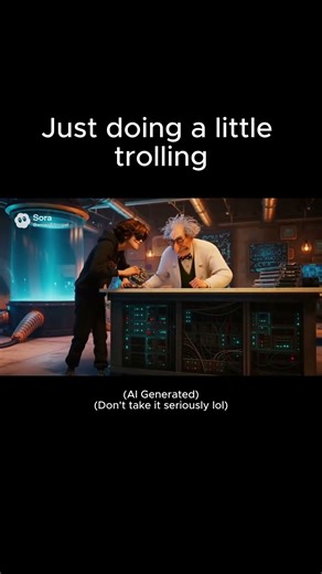 Old scientist being grumpy #funny