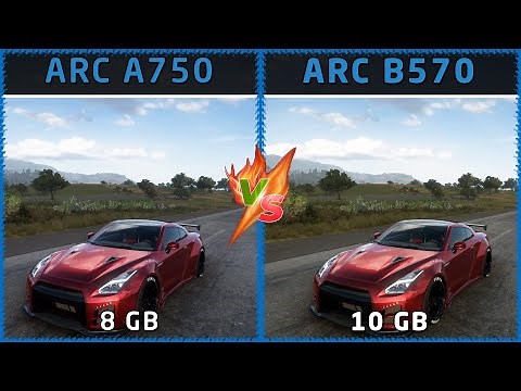 Intel ARC A750 vs Intel ARC B570