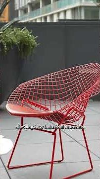 Can You Believe This Chair Is Made of Steel?
