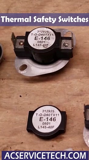 I go over Thermal Safety Switches! #safetyswitch #thermal #tiktoktaughtme #hvac #acservice #hvactech #hvaclife #hvactechnician #hvacr #switch